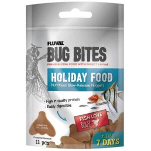 Fluval Bug Bites Holiday Food Slow-Release Nuggets 20g