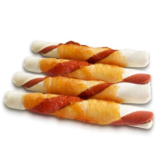 Zeus Better Bones Duck & Cranberry Large Rolls 4 Pack Dog Treat 2 Zeus Better Bones Duck & Cranberry Large Rolls 4 Pack Dog Treat - Image 2