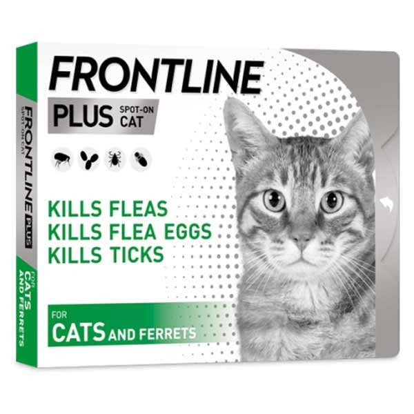Frontline Plus Flea & Tick Treatment for Cats 1 Pipette 1 Frontline Plus Flea & Tick Treatment for Cats 1 Pipette