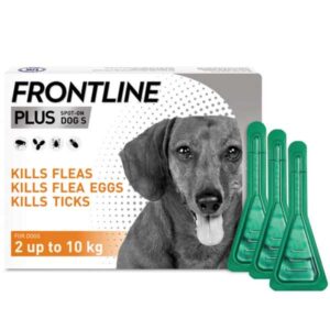 Frontline Plus Flea & Tick Treatment for Small Dogs 3 Pipette