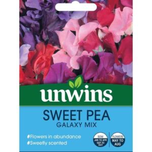 Unwins Sweet Pea Galaxy Mix Seeds
