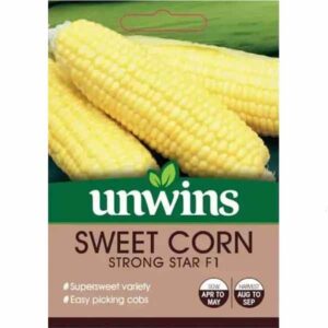 Unwins Sweet Corn Strong Star F1 Seeds