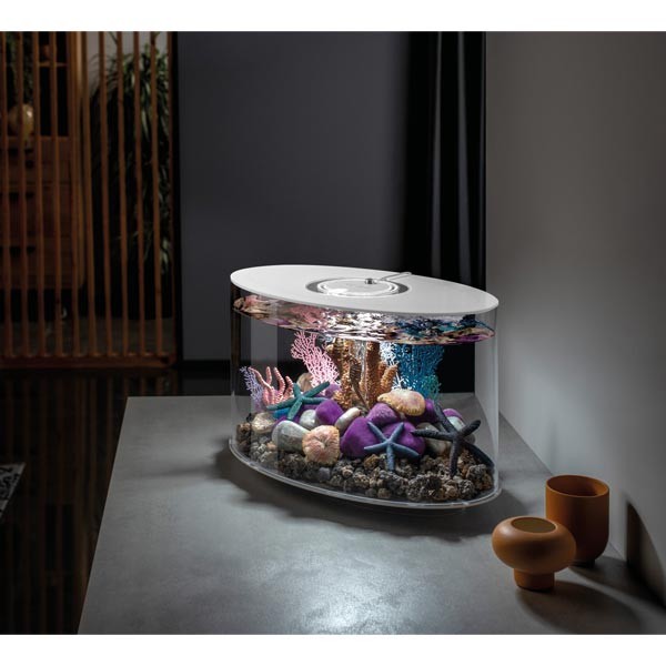 biOrb Loop 15 Litre LED White Aquarium 2 biOrb Loop 15 Litre LED White Aquarium - Image 2