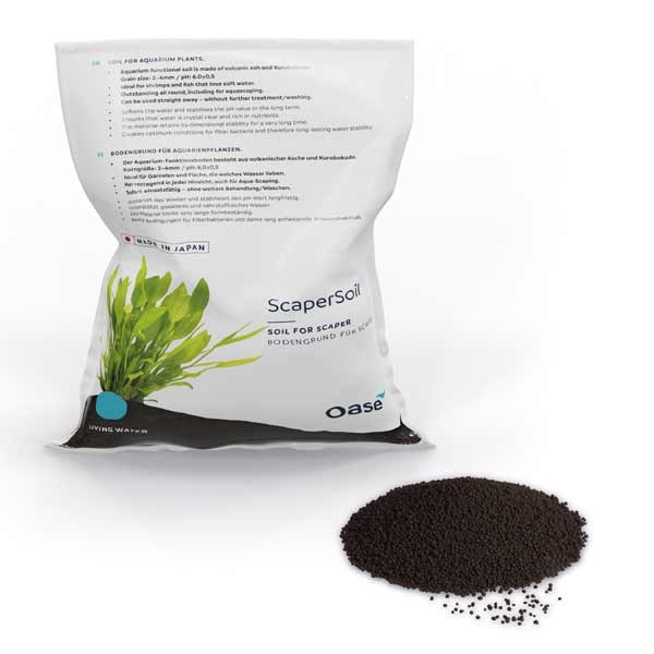 Oase ScaperSoil Black 9 Litres 8.1kg 1 Oase ScaperSoil Black 9 Litres 8.1kg