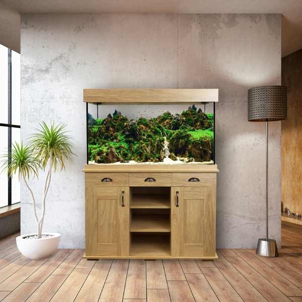 Fluval Shaker 345 Litres Hampshire Oak Aquarium & Cabinet 3 Fluval Shaker 345 Litres Hampshire Oak Aquarium & Cabinet - Image 3