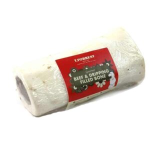 T.Forest Filled Bone Gourmet Beef & Dripping Flavour Single Dog Treat