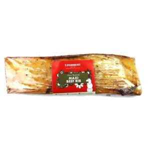 T.Forest Oven Roasted Maxi Beef Rib Single Dog Treat