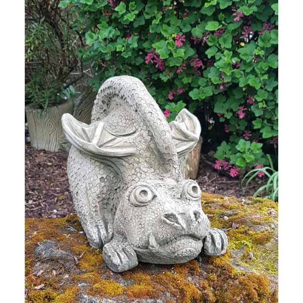 Dolly the Dragon Stone Garden Ornament 24cm 1 Dolly the Dragon Stone Garden Ornament 24cm