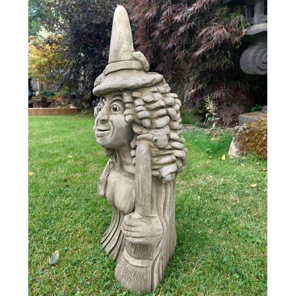 Wonda The Witch Stone Garden Ornament 61cm 3 Wonda The Witch Stone Garden Ornament 61cm - Image 3