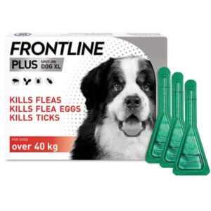 Frontline Plus Flea & Tick Treatment for Extra Large Dogs 3 Pipette