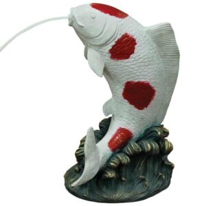 Ornamental Koi Carp Pond Spitter
