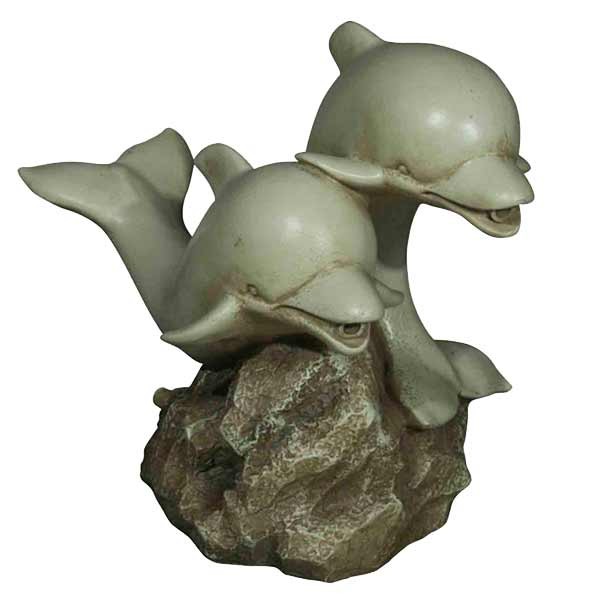 Ornamental Leaping Dolphins Pond Spitter 1 Ornamental Leaping Dolphins Pond Spitter