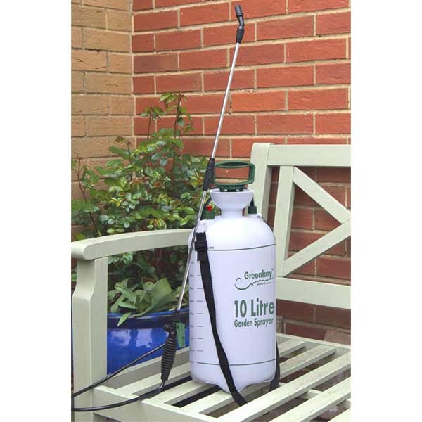 Greenkey Pressure Sprayer with Extension Lance 10 Litre 2 Greenkey Pressure Sprayer with Extension Lance 10 Litre - Image 2