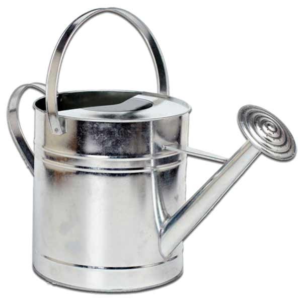 Greenkey Traditional Galvanised Watering 5 Litre 1 Greenkey Traditional Galvanised Watering 5 Litre