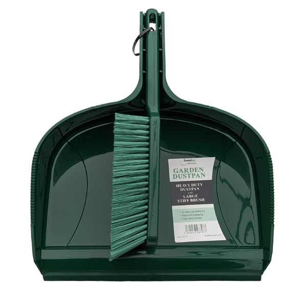 Greenkey Garden Dustpan & Brush 1 Greenkey Garden Dustpan & Brush