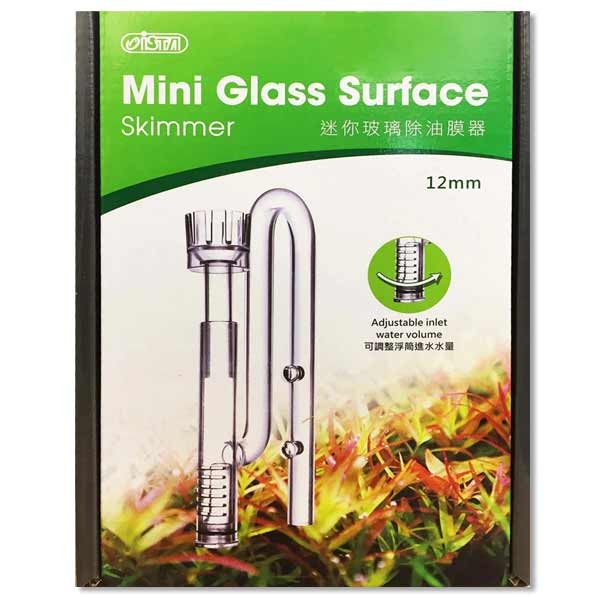 Ista Mini Glass Surface Skimmer 12mm 1 Ista Mini Glass Surface Skimmer 12mm