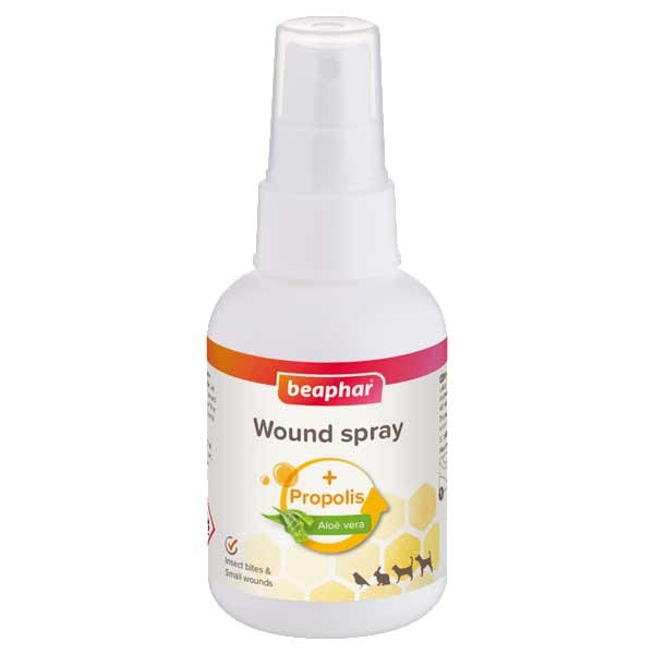 Beaphar Wound Spray with Aloe Vera 30ml 1 Beaphar Wound Spray with Aloe Vera 30ml
