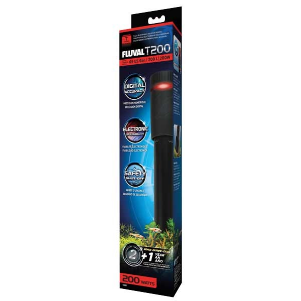 Fluval T Series T200 Fully Electronic Aquarium Heater 1 Fluval T Series T200 Fully Electronic Aquarium Heater