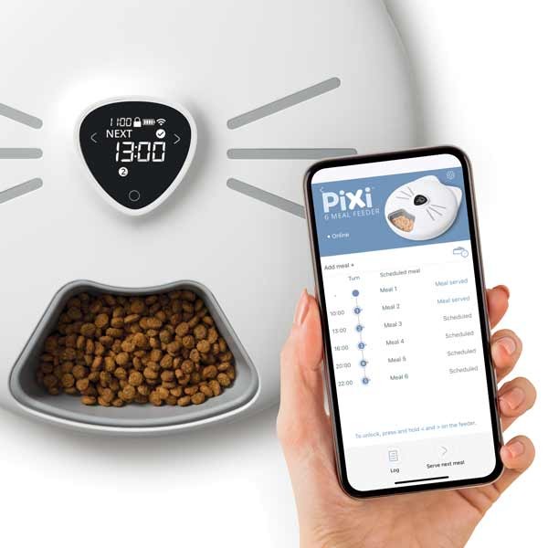Catit Pixi Smart 6-Meal Feeder 7 Catit Pixi Smart 6-Meal Feeder - Image 7
