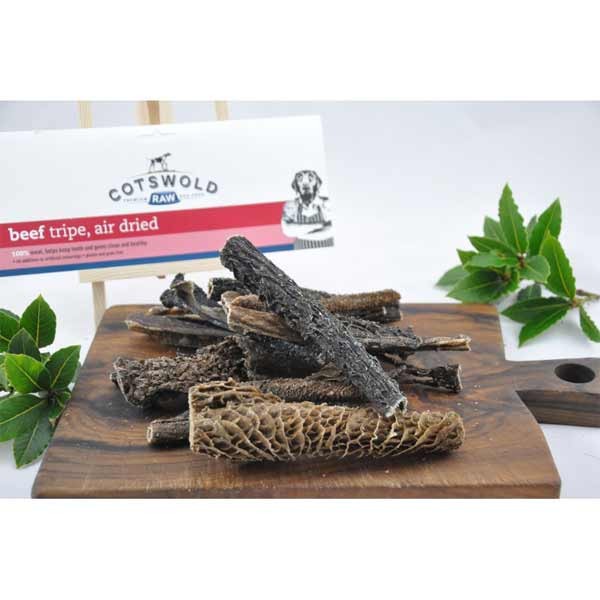 Cotswold Raw Pure Dried Beef Tripe 250g Dog Treat