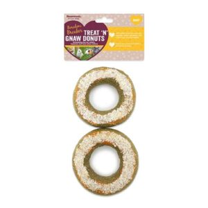 Rosewood Boredom Breaker Treat 'n' Gnaw Donuts 2 pack