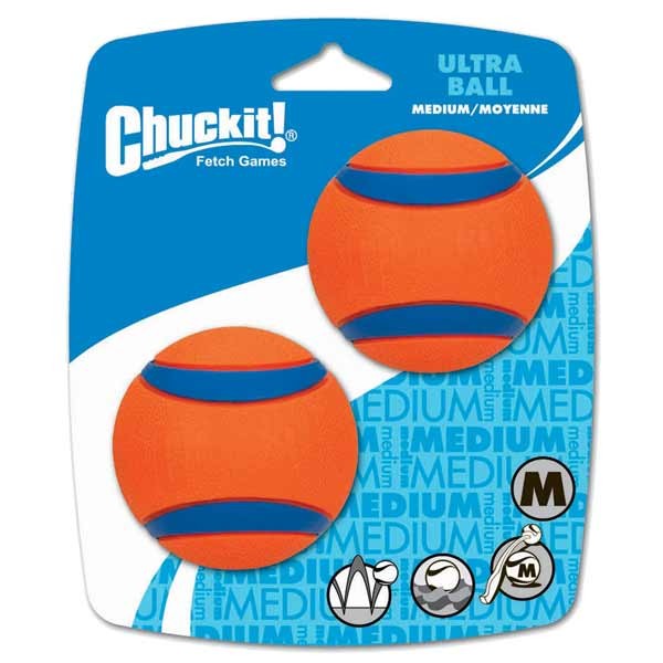 Chuckit! Ultra Ball 2 Pack Medium 1 Chuckit! Ultra Ball 2 Pack Medium