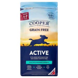 Cooper & Co Active Duck with Pheasant & Spinach 10kg Dry Dog Food