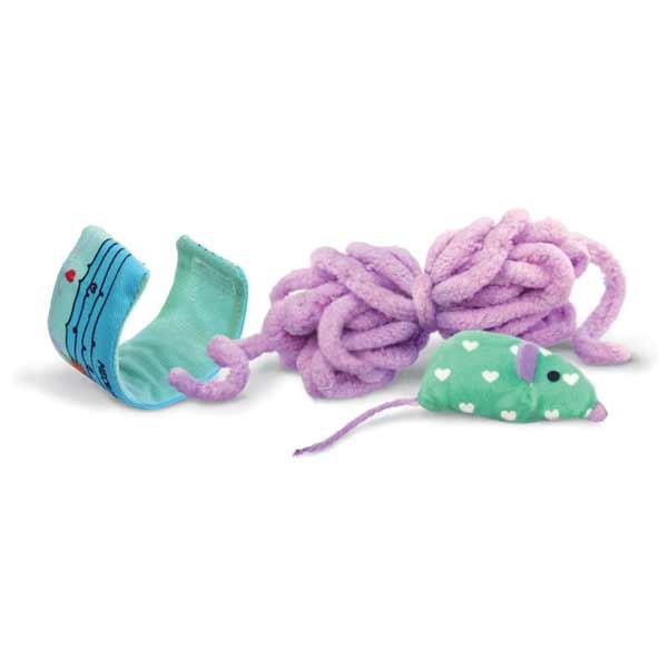 KONG Pull-A-Partz Yarnz Cat Toy 2 KONG Pull-A-Partz Yarnz Cat Toy - Image 2