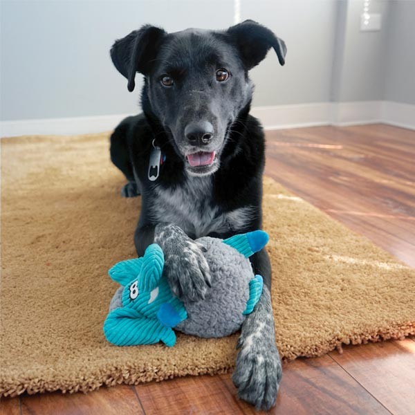 KONG Sherps Floofs Sheep Medium Dog Toy 2 KONG Sherps Floofs Sheep Medium Dog Toy - Image 2
