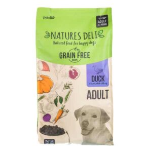 Natures Deli Grain Free Duck & Sweet Potato Adult 2kg Dry Dog Food
