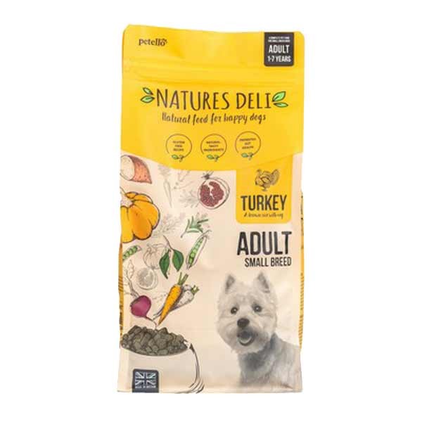Natures Deli Small Breed Turkey & Rice Adult 2kg Dry Dog Food 1 Natures Deli Small Breed Turkey & Rice Adult 2kg Dry Dog Food