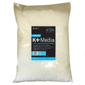 Evolution Aqua K1+ Sinking Media 25 Litres