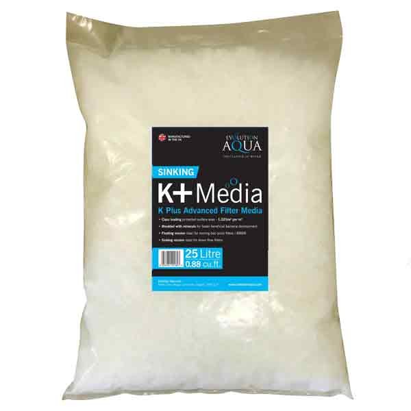 Evolution Aqua K1+ Sinking Media 25 Litres 1 Evolution Aqua K1+ Sinking Media 25 Litres