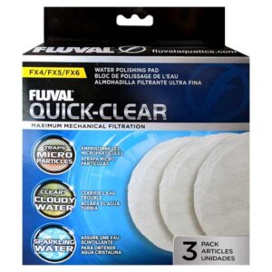 Fluval Fx4/Fx5/Fx6 Water Polishing Pad 3 Pack