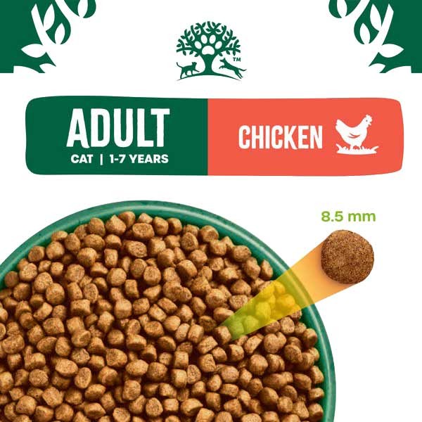 James Wellbeloved Chicken & Rice Adult 1.5kg Dry Cat Food 2 James Wellbeloved Chicken & Rice Adult 1.5kg Dry Cat Food - Image 2