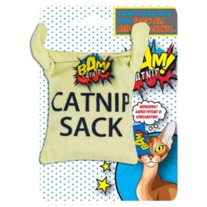 Bam! Catnip Filled Sack Cat Toy