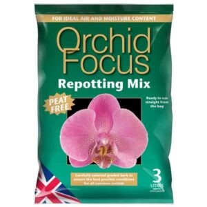 Growth Technology Orchid Focus Repotting Mix Peat Free 3 Litres