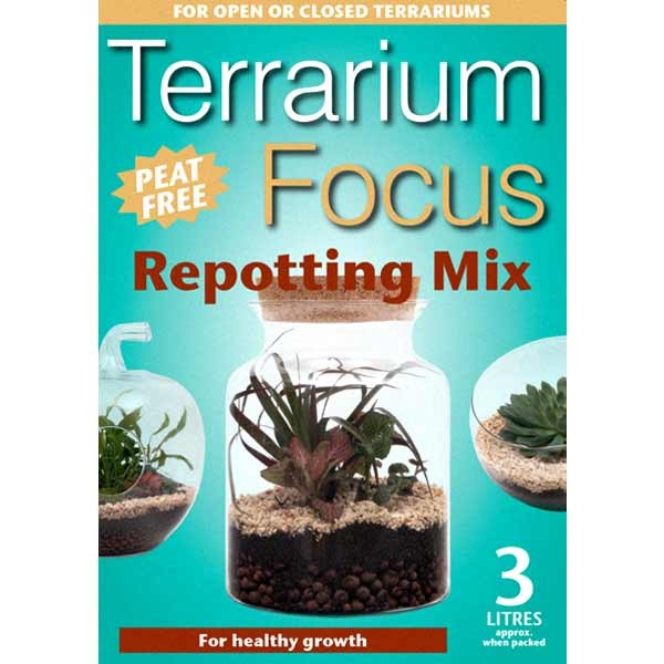 Growth Technology Terrarium Focus Repotting Mix Peat Free 3 Litres 2 Growth Technology Terrarium Focus Repotting Mix Peat Free 3 Litres - Image 2