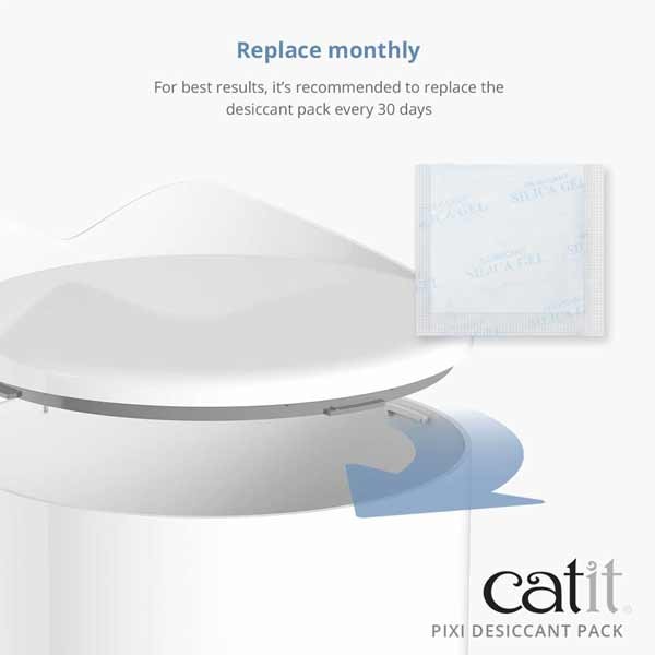 Catit PIxI Desiccant 3 Pack (for PIxI Fountain) 2 Catit PIxI Desiccant 3 Pack (for PIxI Fountain) - Image 2
