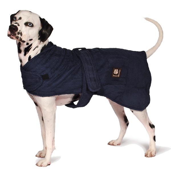 Danish Design Dog Robe Navy 50cm 2 Danish Design Dog Robe Navy 50cm - Image 2