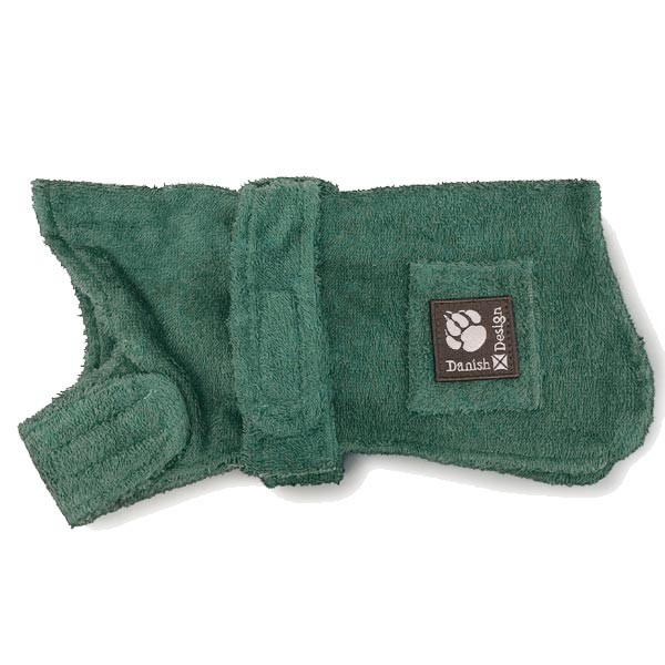 Danish Design Dog Robe Green 70cm 1 Danish Design Dog Robe Green 70cm