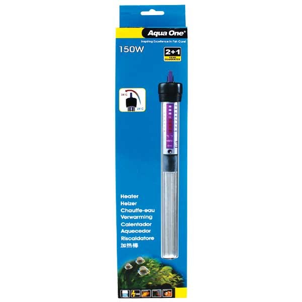 Aqua One Glass Heater 150w 1 Aqua One Glass Heater 150w