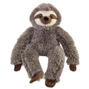 Plush Sloth Brown Soft Toy