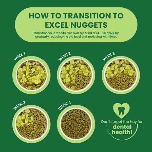 Burgess Excel Rabbit Mint Nuggets 3kg 4 Burgess Excel Rabbit Mint Nuggets 3kg - Image 4