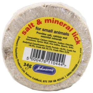 Johnson's Round Salt & Mineral Lick 34g