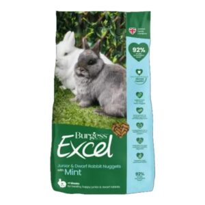 Burgess Excel Rabbit Junior & Dwarf Nuggets Mint 1.5kg