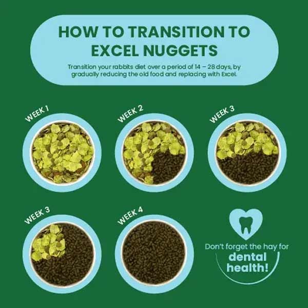 Burgess Excel Rabbit Junior & Dwarf Nuggets Mint 1.5kg 4 Burgess Excel Rabbit Junior & Dwarf Nuggets Mint 1.5kg - Image 4