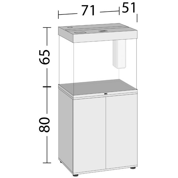 Juwel Lido Grey 200 LED Aquarium And Cabinet 3 Juwel Lido Grey 200 LED Aquarium And Cabinet - Image 3