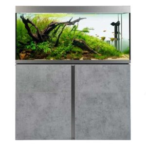 Fluval Siena 332 LitresChicago Concrete Aquarium & Cabinet Kit