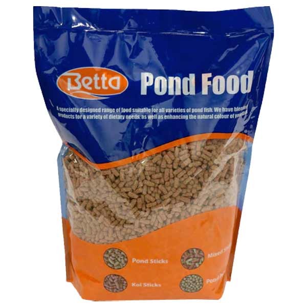 Betta Pond Wheatgerm Floating Sticks 1kg 1 Betta Pond Wheatgerm Floating Sticks 1kg